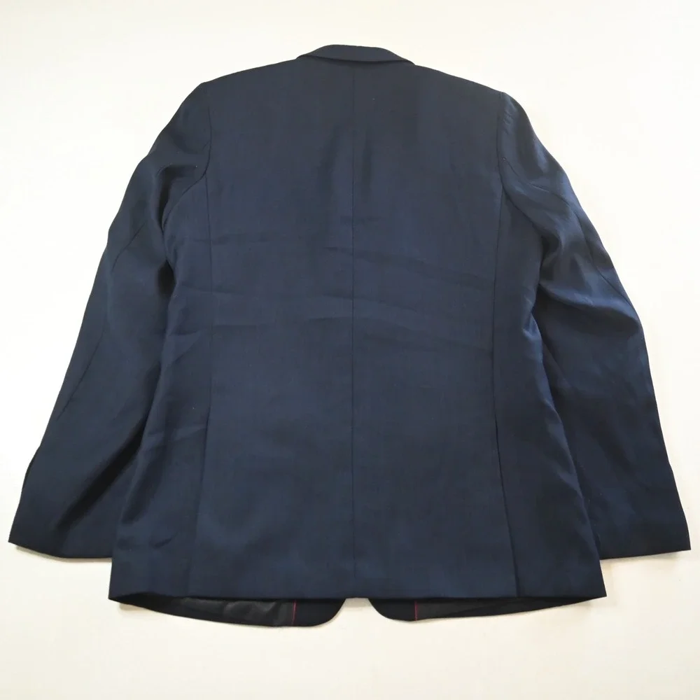 Boys Size 20 30x32 Navy Blue Expander Waist 3 Piece‎ Vest Pants Jacket Suit